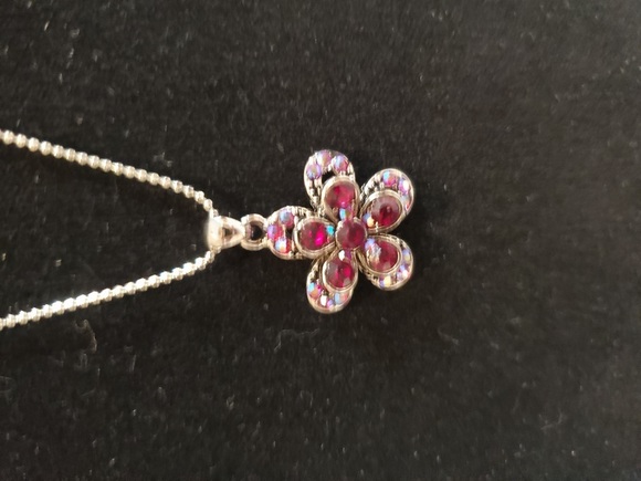 Cookie Lee Genuine Crystal Necklace and Earrings NWT - Picture 4 of 8